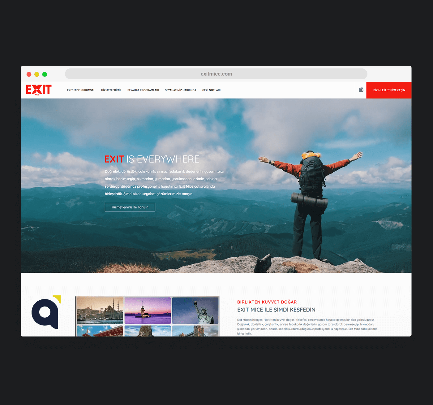 Exit Mice | Kurumsal Web Tasarım