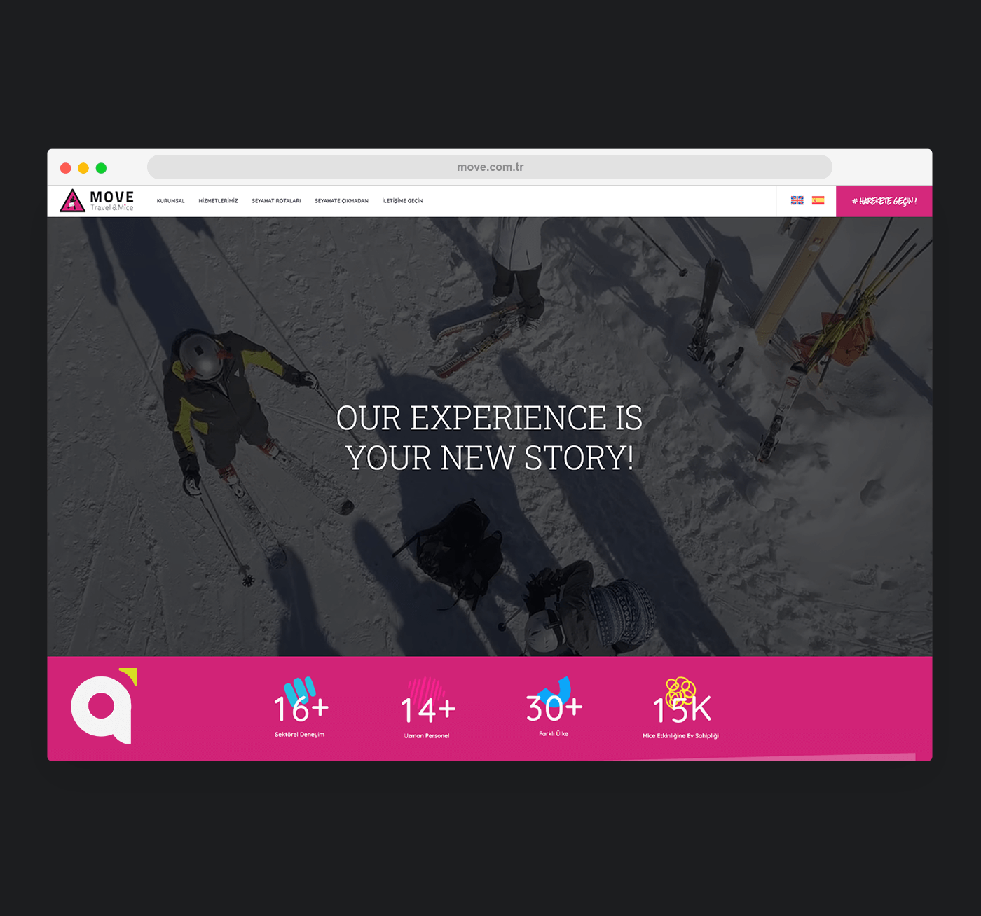 Move Travel & Mice | Kurumsal Web Tasarım