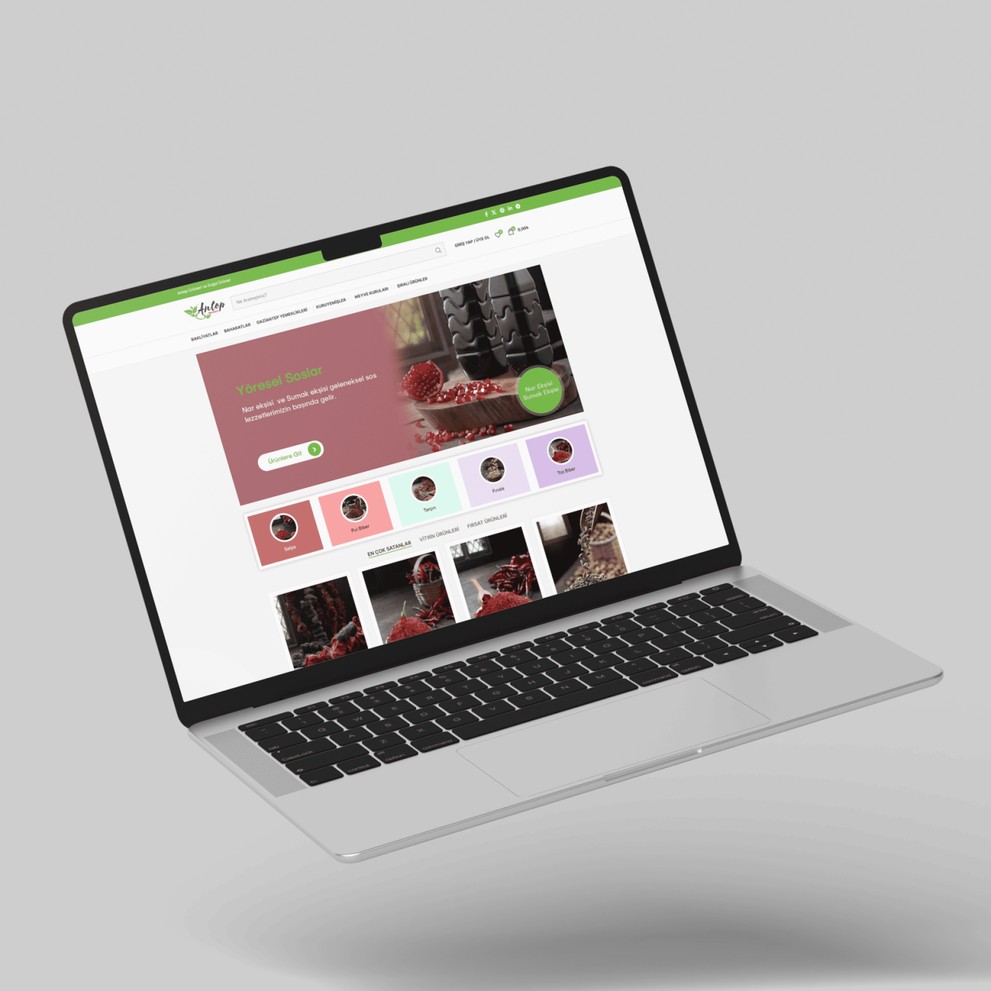 Antep Marketi | E-Ticaret Platformu
